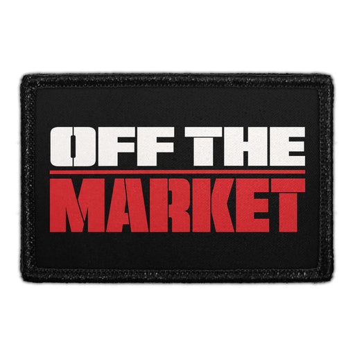 Off the Market  - Meta Data - Crop Image Text - - Removable Patch - Pull Patch - Removable Patches For Authentic Flexfit and Snapback Hats
