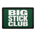Big Stick Club  - Meta Data - Crop Image Text - - Removable Patch - Pull Patch - Removable Patches For Authentic Flexfit and Snapback Hats