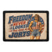 Freedom Never Looked This Good in Jorts   - Meta Data - Crop Image Text - - Removable Patch - Pull Patch - Removable Patches For Authentic Flexfit and Snapback Hats

