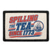 Spilling The Tea Since 1773   - Meta Data - Crop Image Text - - Removable Patch - Pull Patch - Removable Patches For Authentic Flexfit and Snapback Hats
