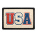 USA - Vintage   - Meta Data - Crop Image Text - - Removable Patch - Pull Patch - Removable Patches For Authentic Flexfit and Snapback Hats
