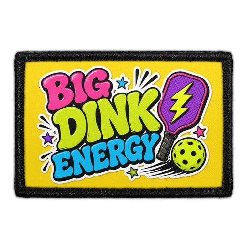 Big Dink Energy   - Meta Data - Crop Image Text - - Removable Patch - Pull Patch - Removable Patches For Authentic Flexfit and Snapback Hats

