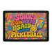 Sorry for What I Said During Pickleball   - Meta Data - Crop Image Text - - Removable Patch - Pull Patch - Removable Patches For Authentic Flexfit and Snapback Hats
