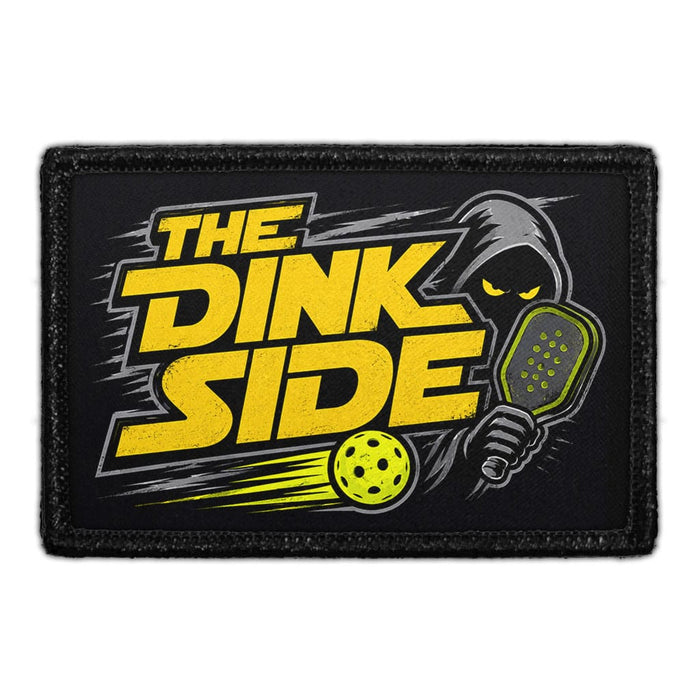 the Dink Side   - Meta Data - Crop Image Text - - Removable Patch - Pull Patch - Removable Patches For Authentic Flexfit and Snapback Hats

