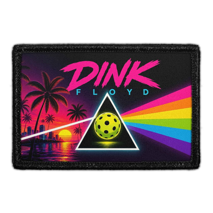 Dink Floyd   - Meta Data - Crop Image Text - - Removable Patch - Pull Patch - Removable Patches For Authentic Flexfit and Snapback Hats

