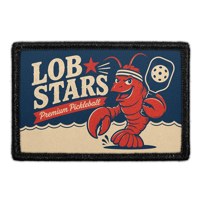 Lob Stars   - Meta Data - Crop Image Text - - Removable Patch - Pull Patch - Removable Patches For Authentic Flexfit and Snapback Hats

