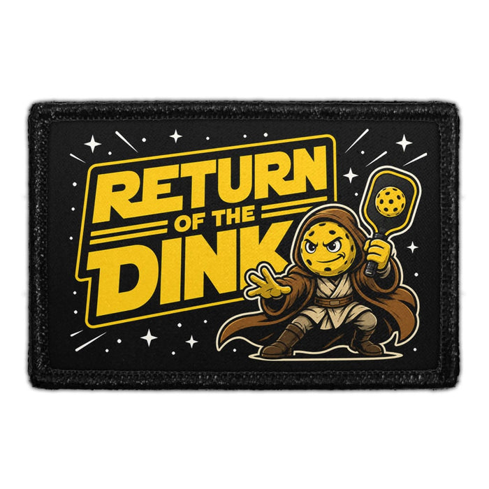 Return of the Dink   - Meta Data - Crop Image Text - - Removable Patch - Pull Patch - Removable Patches For Authentic Flexfit and Snapback Hats
