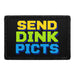 Send Dink Picts   - Meta Data - Crop Image Text - - Removable Patch - Pull Patch - Removable Patches For Authentic Flexfit and Snapback Hats
