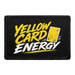 Yellow Card Energy  - Meta Data - Crop Image Text - - Removable Patch - Pull Patch - Removable Patches For Authentic Flexfit and Snapback Hats
