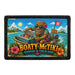 Boaty McTiki - Guardian of Cooler Raids  - Meta Data - Crop Image Text - - Removable Patch - Pull Patch - Removable Patches For Authentic Flexfit and Snapback Hats
