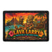 Lava Larry - Protector of One More Round  - Meta Data - Crop Image Text - - Removable Patch - Pull Patch - Removable Patches For Authentic Flexfit and Snapback Hats
