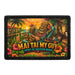 Mai Tai My Guy - Spirit of Vacation Brain  - Meta Data - Crop Image Text - - Removable Patch - Pull Patch - Removable Patches For Authentic Flexfit and Snapback Hats
