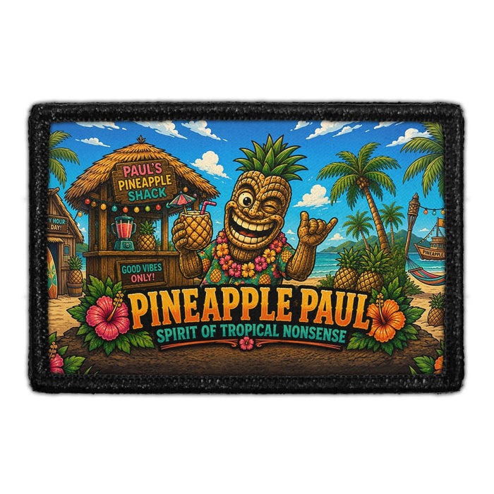 Palapa Papa Protector of Shade Hogging  - Meta Data - Crop Image Text - - Removable Patch - Pull Patch - Removable Patches For Authentic Flexfit and Snapback Hats

