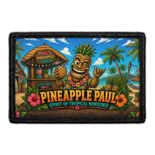 Palapa Papa Protector of Shade Hogging  - Meta Data - Crop Image Text - - Removable Patch - Pull Patch - Removable Patches For Authentic Flexfit and Snapback Hats

