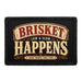 Brisket Happens  - Meta Data - Crop Image Text - - Removable Patch - Pull Patch - Removable Patches For Authentic Flexfit and Snapback Hats
