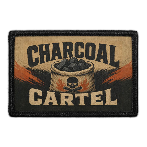 Charcoal Cartel  - Meta Data - Crop Image Text - - Removable Patch - Pull Patch - Removable Patches For Authentic Flexfit and Snapback Hats
