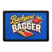 Backyard Bagger  - Meta Data - Crop Image Text - - Removable Patch - Pull Patch - Removable Patches For Authentic Flexfit and Snapback Hats

