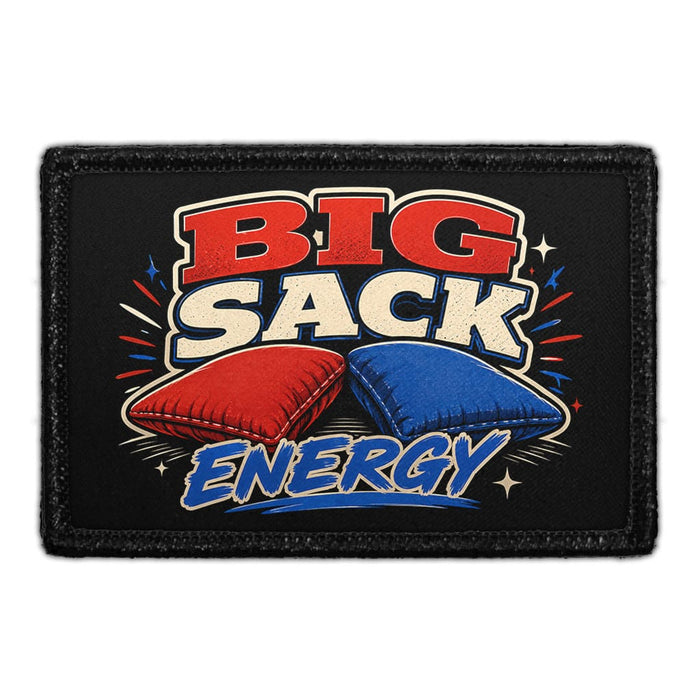 Big Sack Energy  - Meta Data - Crop Image Text - - Removable Patch - Pull Patch - Removable Patches For Authentic Flexfit and Snapback Hats
