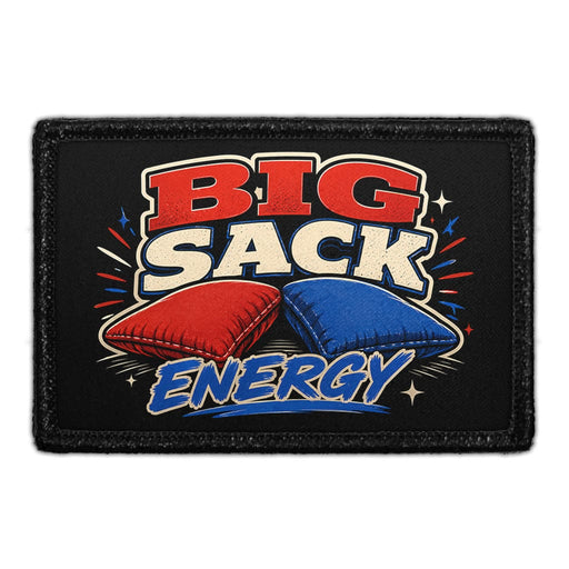 Big Sack Energy  - Meta Data - Crop Image Text - - Removable Patch - Pull Patch - Removable Patches For Authentic Flexfit and Snapback Hats
