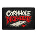 Cornhole Degenerate  - Meta Data - Crop Image Text - - Removable Patch - Pull Patch - Removable Patches For Authentic Flexfit and Snapback Hats
