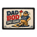 Dad Bod Bag Squad  - Meta Data - Crop Image Text - - Removable Patch - Pull Patch - Removable Patches For Authentic Flexfit and Snapback Hats
