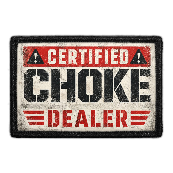 Certified Choke Dealer  - Meta Data - Crop Image Text - - Removable Patch - Pull Patch - Removable Patches For Authentic Flexfit and Snapback Hats

