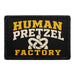 Human Pretzel Factory  - Meta Data - Crop Image Text - - Removable Patch - Pull Patch - Removable Patches For Authentic Flexfit and Snapback Hats
