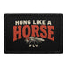 Hung Like A Horse Fly  - Meta Data - Crop Image Text - - Removable Patch - Pull Patch - Removable Patches For Authentic Flexfit and Snapback Hats
