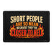 Short People Are So Mean Because They're Close To Hell  - Meta Data - Crop Image Text - - Removable Patch - Pull Patch - Removable Patches For Authentic Flexfit and Snapback Hats
