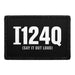 I124Q (Say It Out Loud)  - Meta Data - Crop Image Text - - Removable Patch - Pull Patch - Removable Patches For Authentic Flexfit and Snapback Hats
