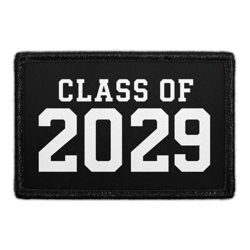 Class of 2029  - Meta Data - Crop Image Text - - Removable Patch - Pull Patch - Removable Patches For Authentic Flexfit and Snapback Hats
