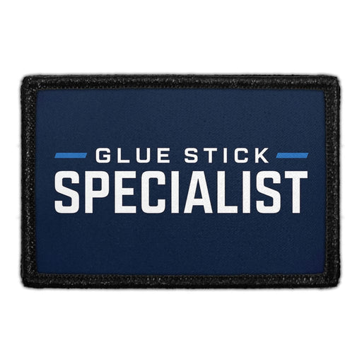 Glue Stick Specialist  - Meta Data - Crop Image Text - - Removable Patch - Pull Patch - Removable Patches For Authentic Flexfit and Snapback Hats
