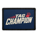 Tag Champion  - Meta Data - Crop Image Text - - Removable Patch - Pull Patch - Removable Patches For Authentic Flexfit and Snapback Hats
