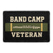 Band Camp Veteran  - Meta Data - Crop Image Text - - Removable Patch - Pull Patch - Removable Patches For Authentic Flexfit and Snapback Hats
