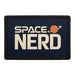 Space Nerd  - Meta Data - Crop Image Text - - Removable Patch - Pull Patch - Removable Patches For Authentic Flexfit and Snapback Hats
