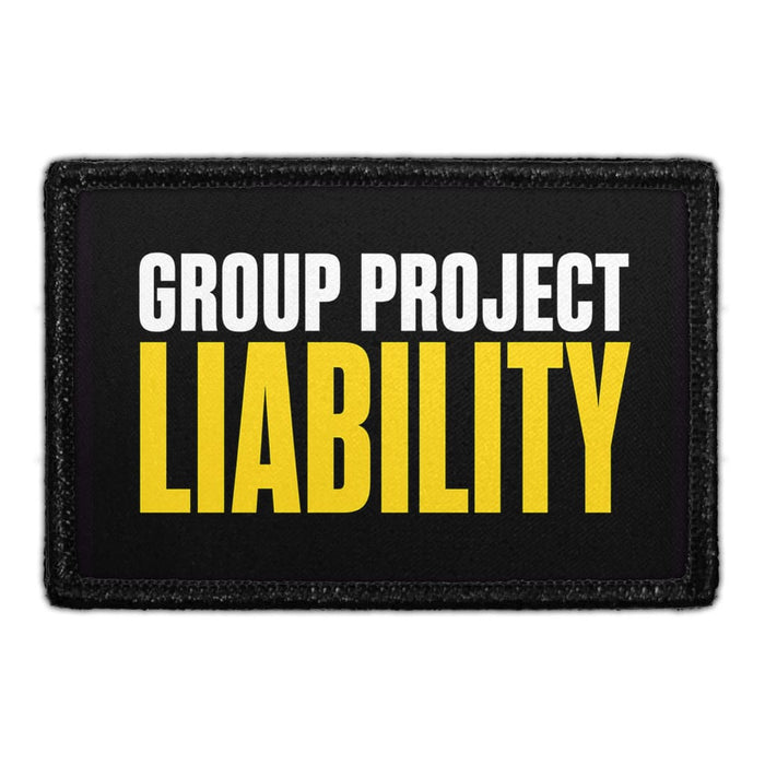 Group Project Liability  - Meta Data - Crop Image Text - - Removable Patch - Pull Patch - Removable Patches For Authentic Flexfit and Snapback Hats
