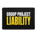 Group Project Liability  - Meta Data - Crop Image Text - - Removable Patch - Pull Patch - Removable Patches For Authentic Flexfit and Snapback Hats
