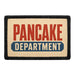 Pancake Department  - Meta Data - Crop Image Text - - Removable Patch - Pull Patch - Removable Patches For Authentic Flexfit and Snapback Hats
