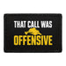 That Call Was Offensive  - Meta Data - Crop Image Text - - Removable Patch - Pull Patch - Removable Patches For Authentic Flexfit and Snapback Hats
