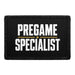 Pregame Specialist  - Meta Data - Crop Image Text - - Removable Patch - Pull Patch - Removable Patches For Authentic Flexfit and Snapback Hats
