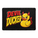 Devil Ducker   - Meta Data - Crop Image Text -  - Removable Patch - Pull Patch - Removable Patches For Authentic Flexfit and Snapback Hats
