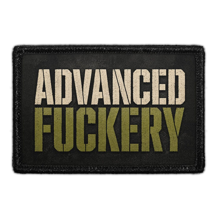 Advanced Fuckery   - Meta Data - Crop Image Text -  - Removable Patch - Pull Patch - Removable Patches For Authentic Flexfit and Snapback Hats

