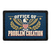 Office of Problem Creation - Meta Data - Crop Image Text - Removable Patch - Pull Patch - Removable Patches For Authentic Flexfit and Snapback Hats