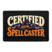 Certified Spell Caster - Meta Data - Crop Image Text - Removable Patch - Pull Patch - Removable Patches For Authentic Flexfit and Snapback Hats