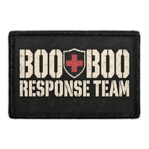 Boo Boo Response Team -  Meta Data - Crop Image Text - Removable Patch - Pull Patch - Removable Patches For Authentic Flexfit and Snapback Hats
