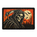 Grim Reaper - Meta Data - Crop Image Text - Removable Patch - Pull Patch - Removable Patches For Authentic Flexfit and Snapback Hats

