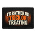 I'd Rather Be Trick Or Treating - Meta Data - Crop Image Text - Removable Patch - Pull Patch - Removable Patches For Authentic Flexfit and Snapback Hats
