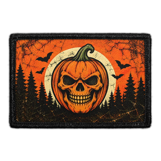 Jack-O’-Skull - Meta Data - Crop Image Text - Removable Patch - Pull Patch - Removable Patches For Authentic Flexfit and Snapback Hats
