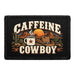 Caffeine Cowboy - Meta Data - Crop Image Text - Removable Patch - Pull Patch - Removable Patches For Authentic Flexfit and Snapback Hats
