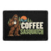 Coffee Sasquatch - Meta Data - Crop Image Text - Removable Patch - Pull Patch - Removable Patches For Authentic Flexfit and Snapback Hats
